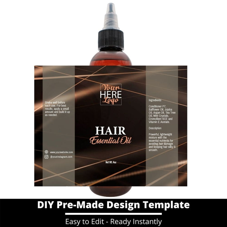 Hair Essential Oil Design Template 172
