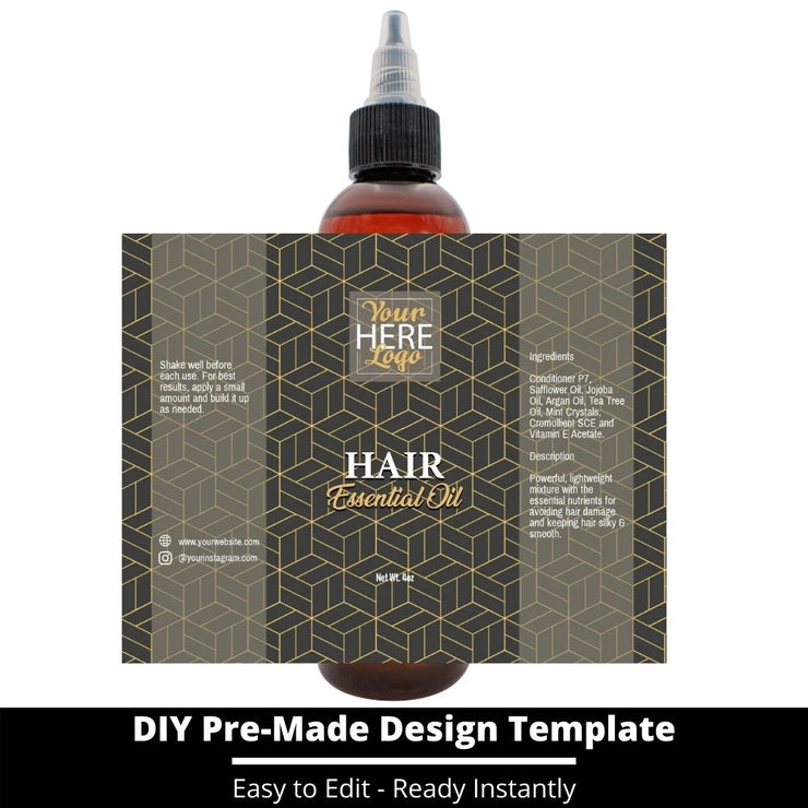 Hair Essential Oil Design Template 173