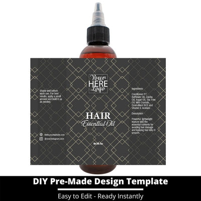 Hair Essential Oil Design Template 180