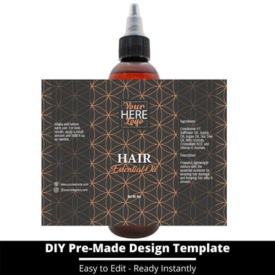 Hair Essential Oil Design Template 182