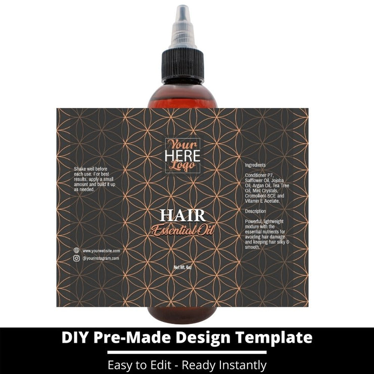 Hair Essential Oil Design Template 182