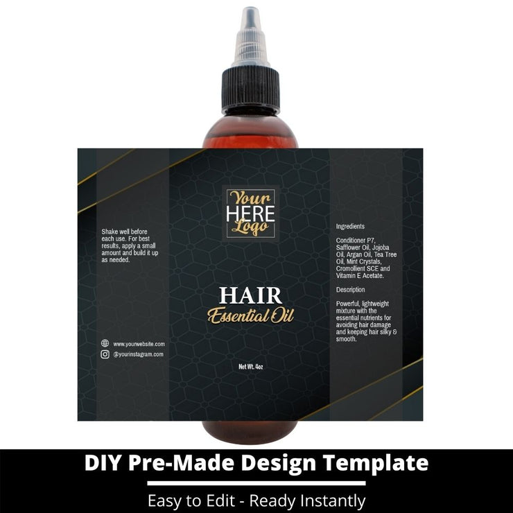 Hair Essential Oil Design Template 188