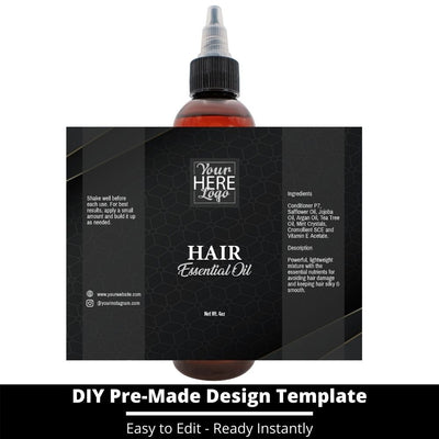 Hair Essential Oil Design Template 189