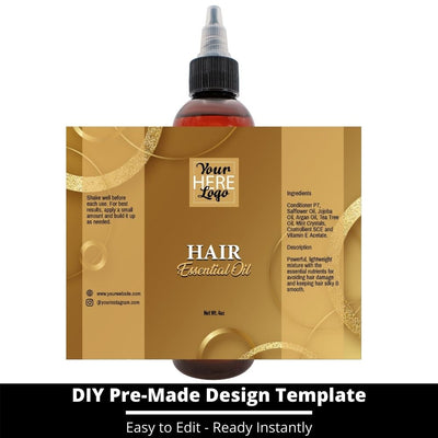 Hair Essential Oil Design Template 193