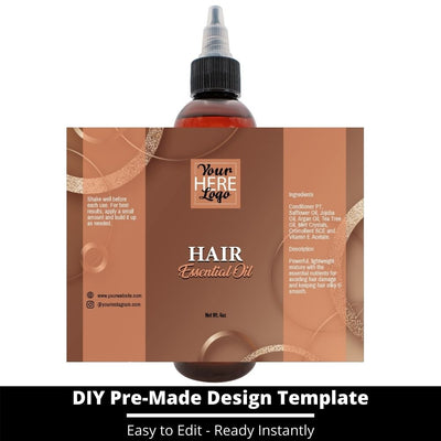 Hair Essential Oil Design Template 194