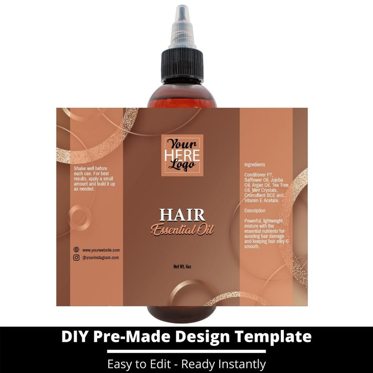 Hair Essential Oil Design Template 194