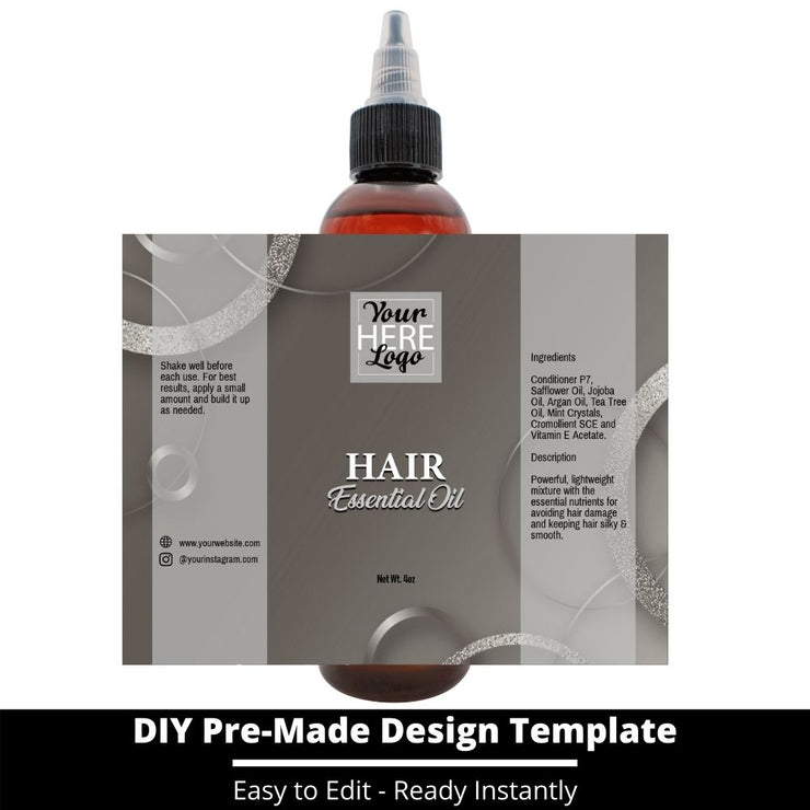 Hair Essential Oil Design Template 195