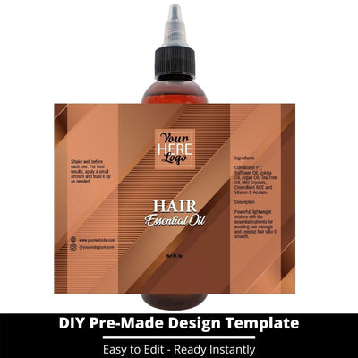 Hair Essential Oil Design Template 196