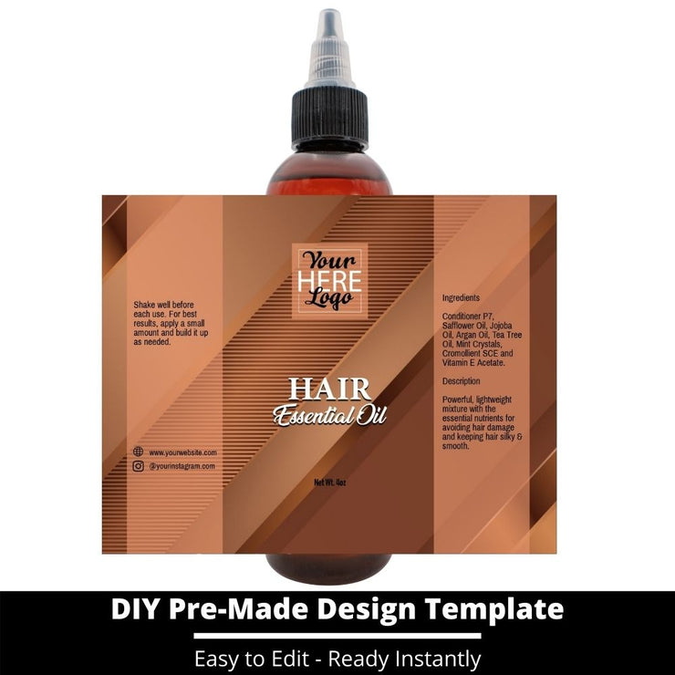 Hair Essential Oil Design Template 196