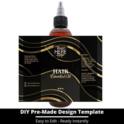 Hair Essential Oil Design Template 200
