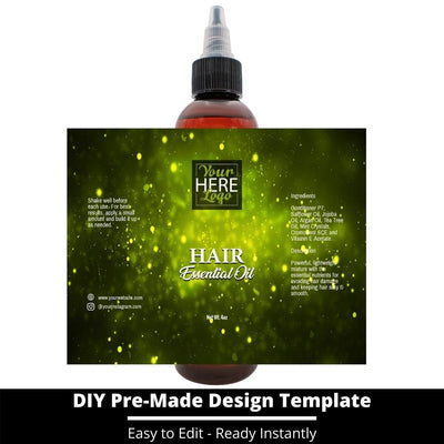 Hair Essential Oil Design Template 203