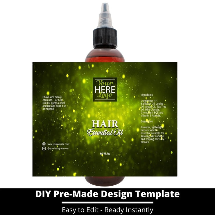 Hair Essential Oil Design Template 203