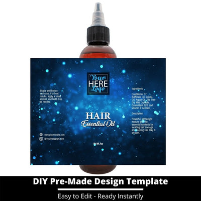 Hair Essential Oil Design Template 204