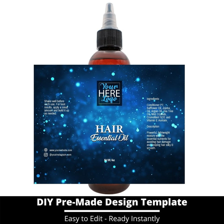 Hair Essential Oil Design Template 204