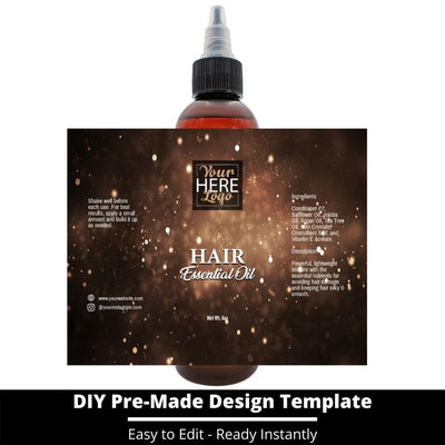 Hair Essential Oil Design Template 208