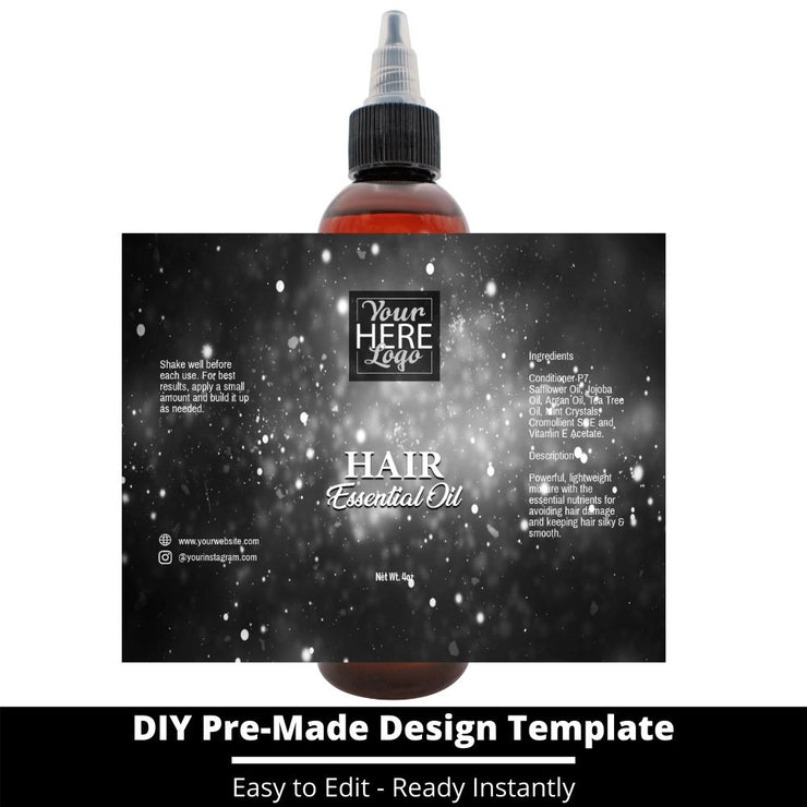 Hair Essential Oil Design Template 209