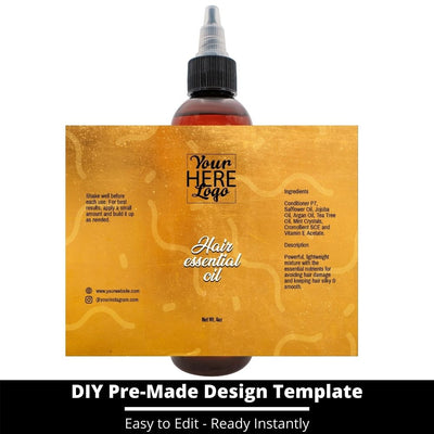 Hair Essential Oil Design Template 211
