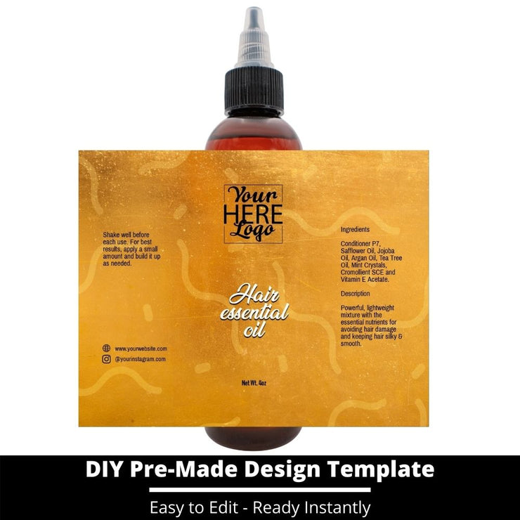 Hair Essential Oil Design Template 211