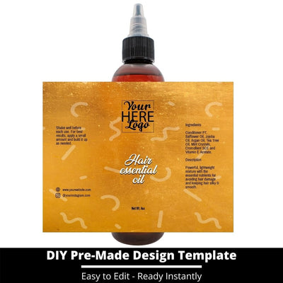 Hair Essential Oil Design Template 213