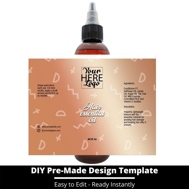Hair Essential Oil Design Template 215