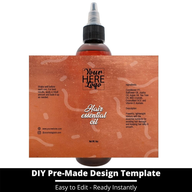 Hair Essential Oil Design Template 216