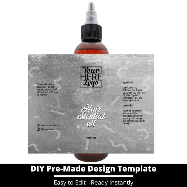 Hair Essential Oil Design Template 223