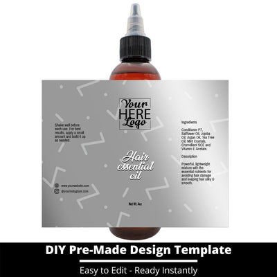 Hair Essential Oil Design Template 224