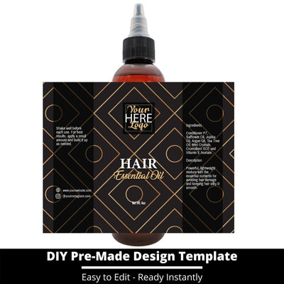 Hair Essential Oil Design Template 226