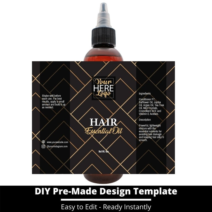 Hair Essential Oil Design Template 227