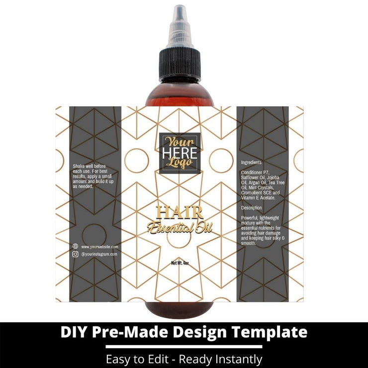 Hair Essential Oil Design Template 228