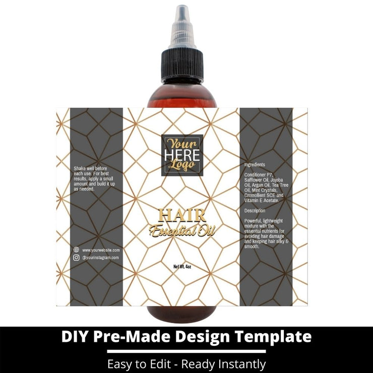 Hair Essential Oil Design Template 229