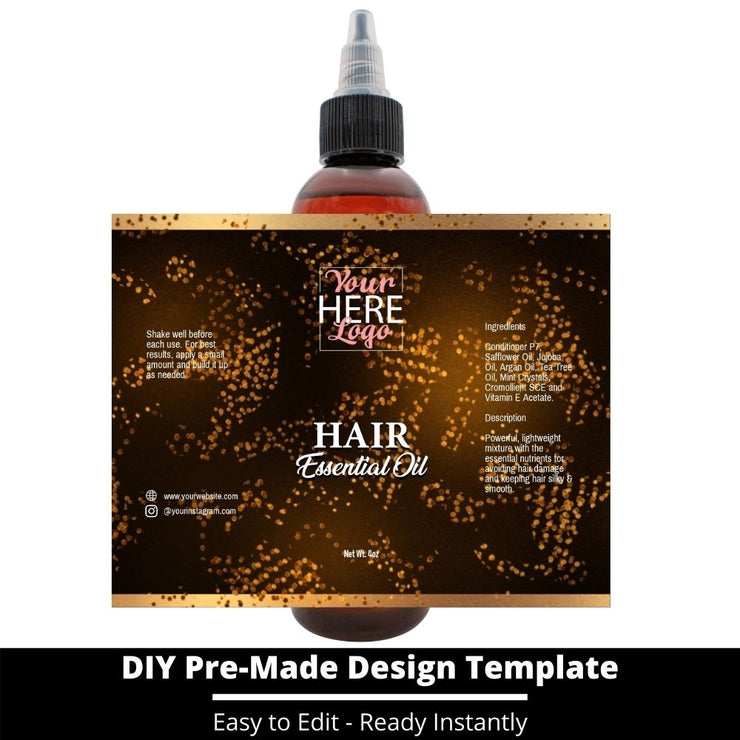 Hair Essential Oil Design Template 22