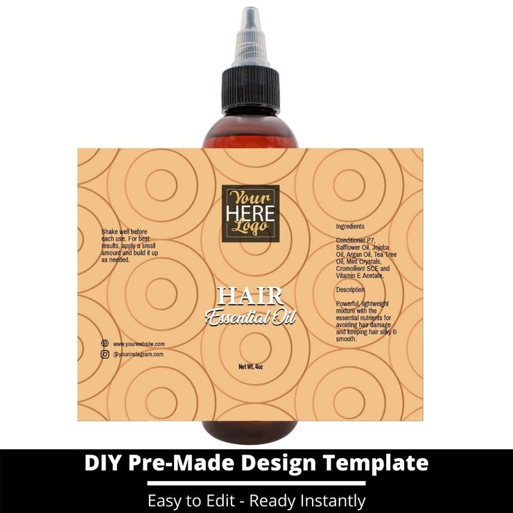 Hair Essential Oil Design Template 230
