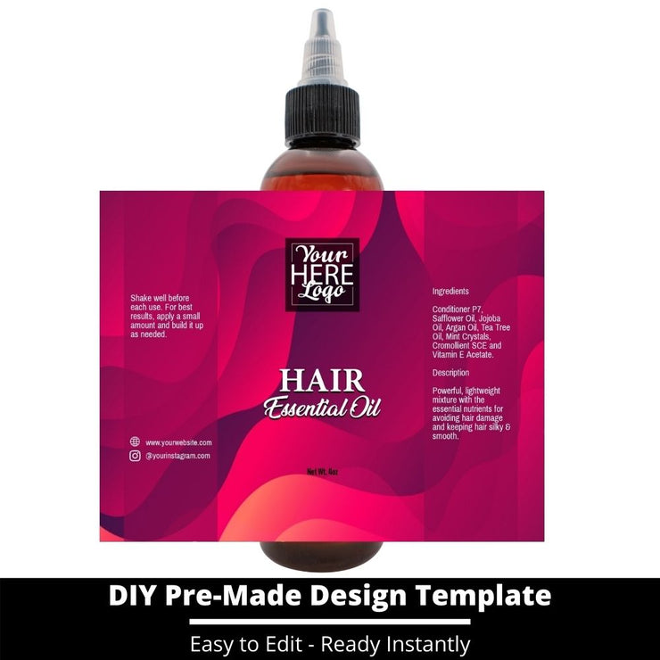 Hair Essential Oil Design Template 232