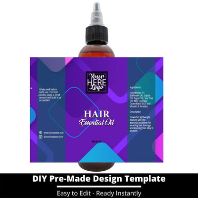 Hair Essential Oil Design Template 235