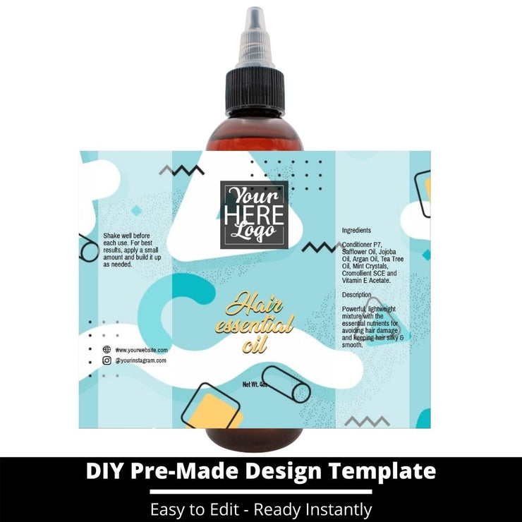 Hair Essential Oil Design Template 238