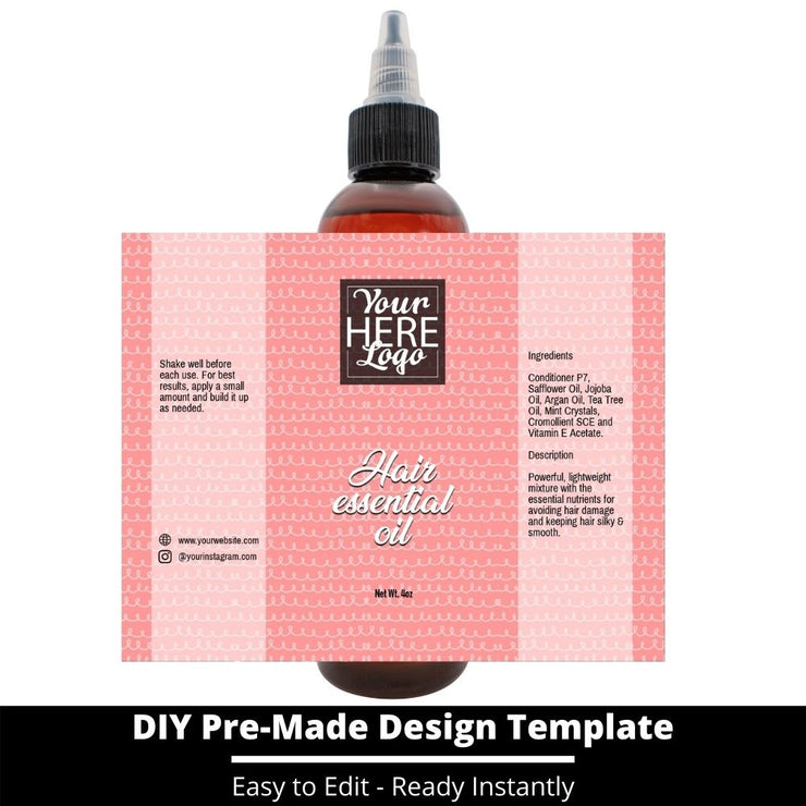 Hair Essential Oil Design Template 247