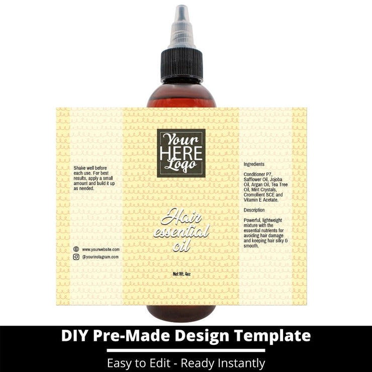 Hair Essential Oil Design Template 248