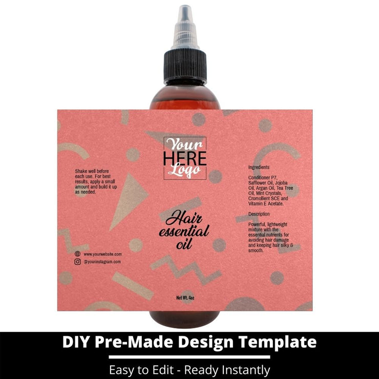 Hair Essential Oil Design Template 27