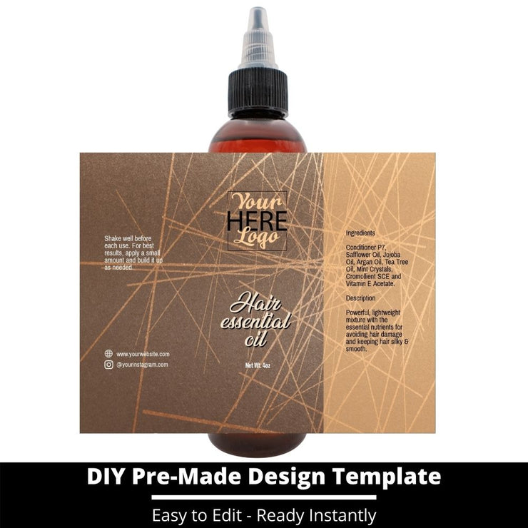 Hair Essential Oil Design Template 28