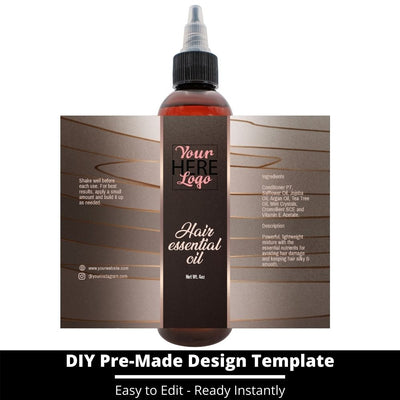 Hair Essential Oil Design Template 2
