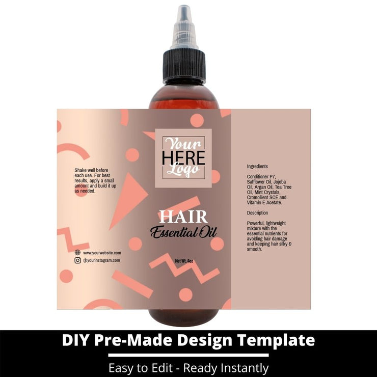 Hair Essential Oil Design Template 30