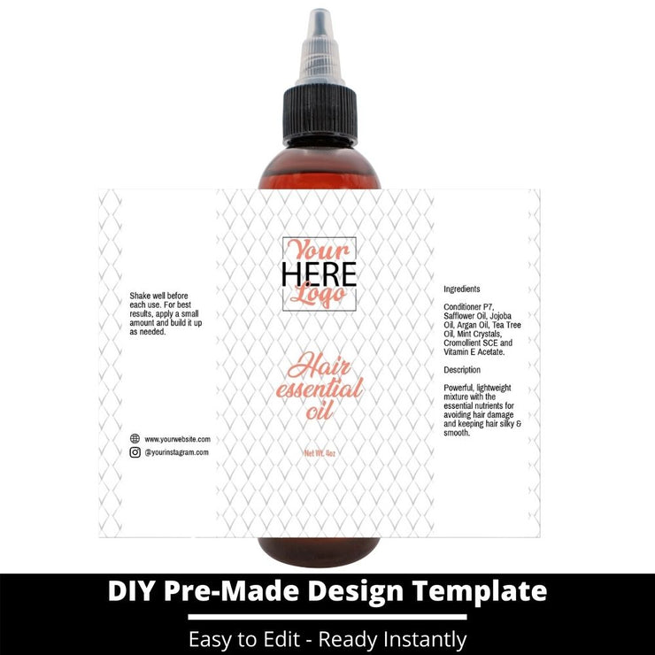 Hair Essential Oil Design Template 31