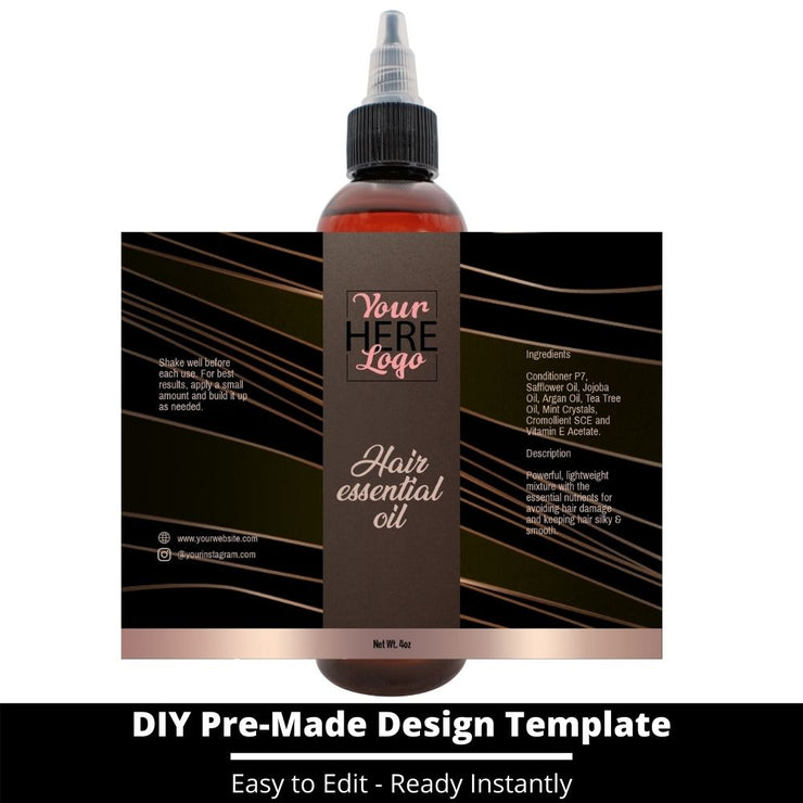 Hair Essential Oil Design Template 33