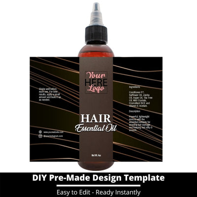 Hair Essential Oil Design Template 38