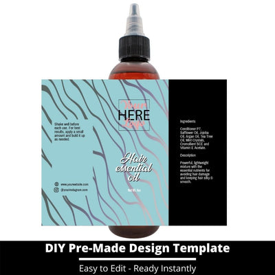 Hair Essential Oil Design Template 3