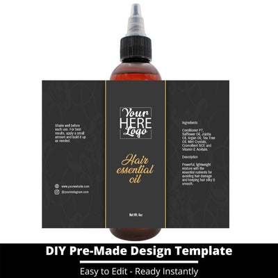 Hair Essential Oil Design Template 43