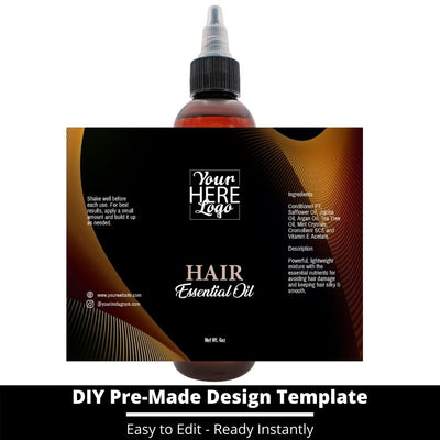Hair Essential Oil Design Template 48