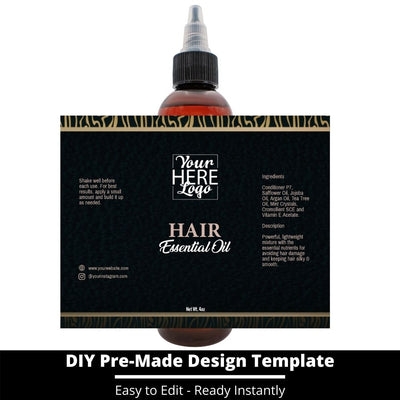 Hair Essential Oil Design Template 50