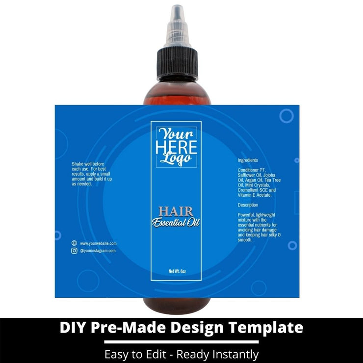 Hair Essential Oil Design Template 53